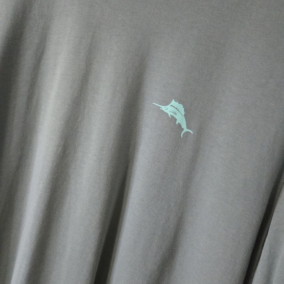 Tommy Bahama Men's Green Medium 💯 Cotton T-Shirt - Picture 4 of 9